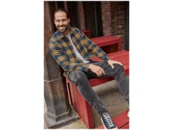 Heren denim joggers<LIVERGY® Outlet