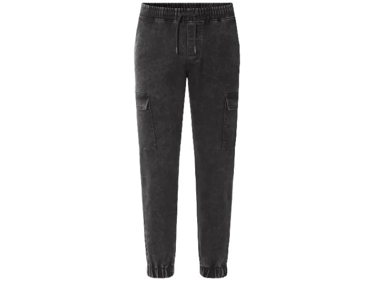 Heren denim joggers<LIVERGY® Discount