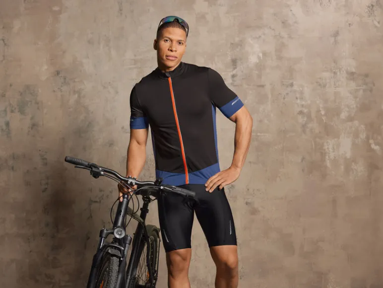 Heren fietsshirt<CRIVIT Discount