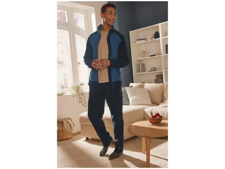 Heren fleece huispak<LIVERGY® Sale
