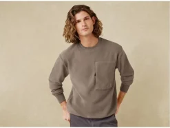 Heren fleecetrui<LIVERGY® Clearance