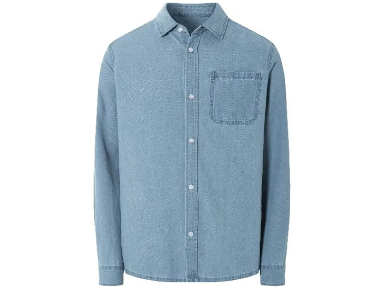 Heren jeans overhemd<LIVERGY® Online