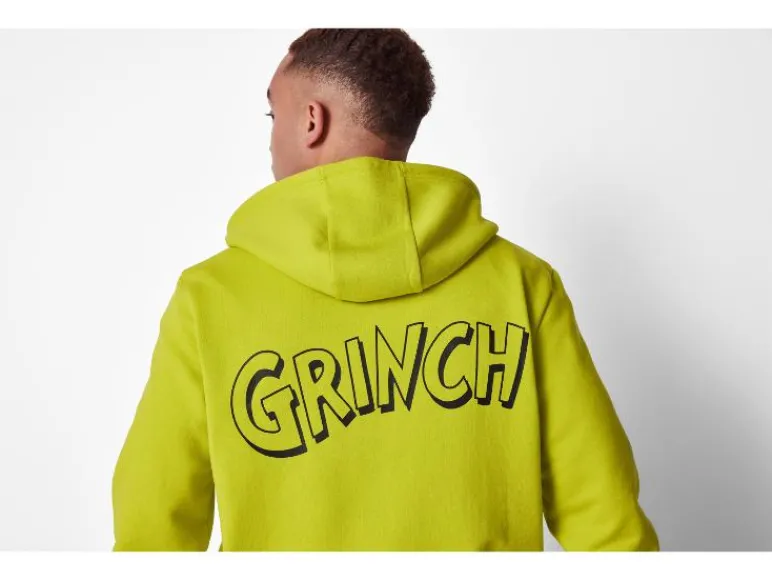 Heren kersthoodie The Grinch<