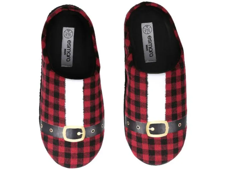 Heren kerstpantoffels<esmara® Best