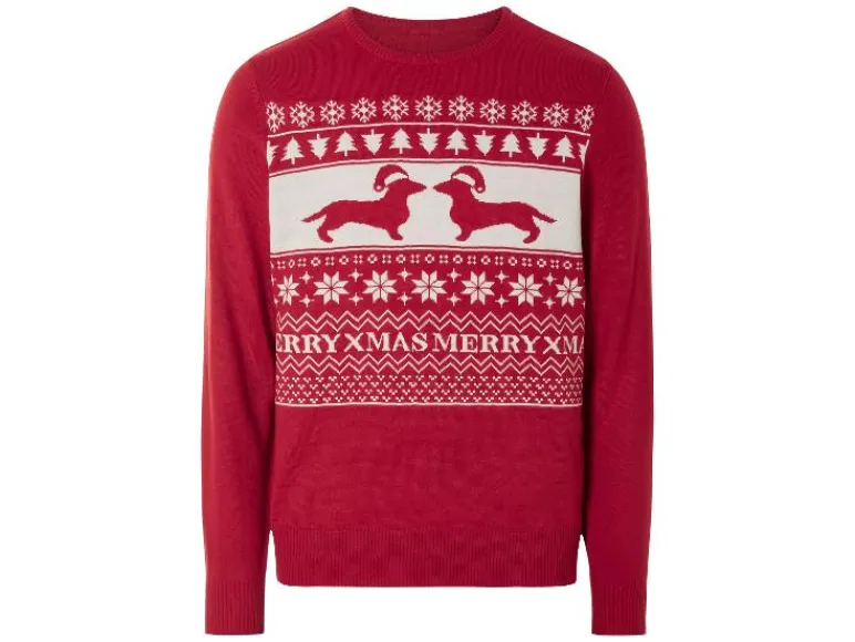 Heren kersttrui<LIVERGY® Clearance