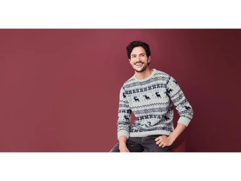 Heren kersttrui<LIVERGY® New