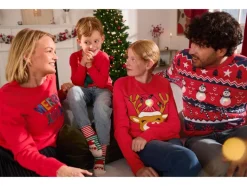 Heren kersttrui met lampjes<esmara Men Hot