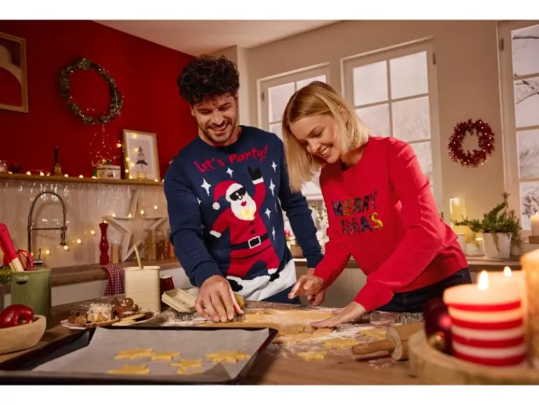 Heren kersttrui met lampjes<esmara Men Hot
