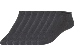 Heren sneaker-sokken, 7 paar, huidvriendelijk en ademend<Nur Der