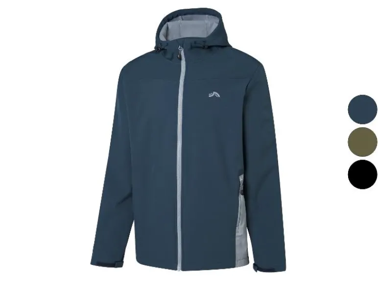 Heren thermo softshell jas<CRIVIT Online