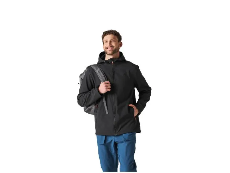 Heren thermo softshell jas<CRIVIT Online