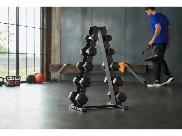 Hexagon dumbbell 10 kg<CRIVIT Outlet