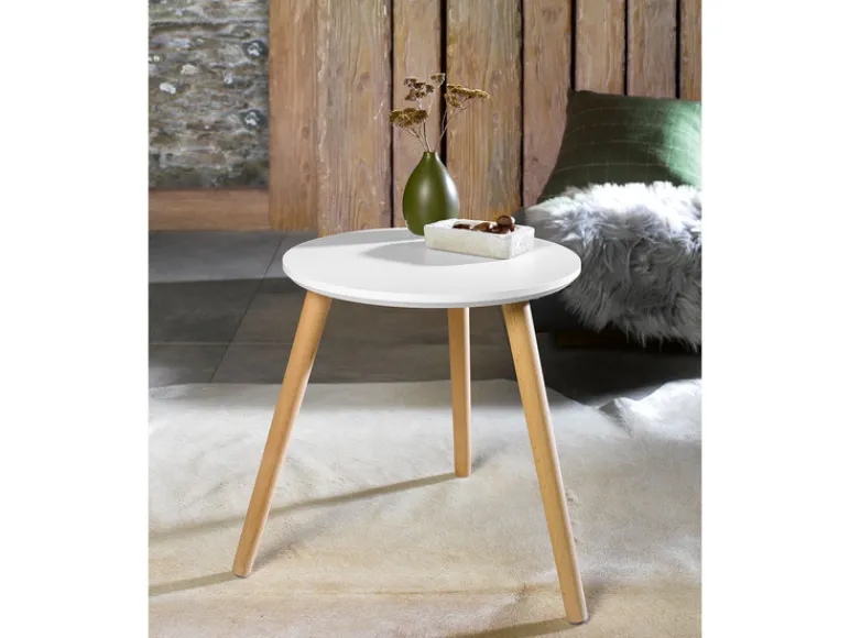 Houten bijzettafel<LIVARNO home