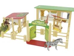 Houten boerderij/dierentuin/boomhut<Playtive Outlet