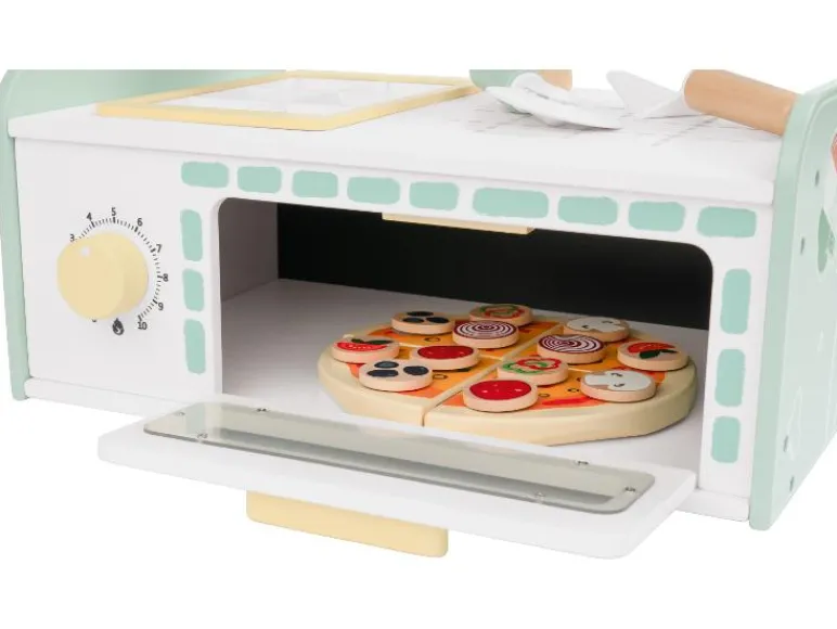 Houten ijswagen of pizza-oven<lupilu® Hot