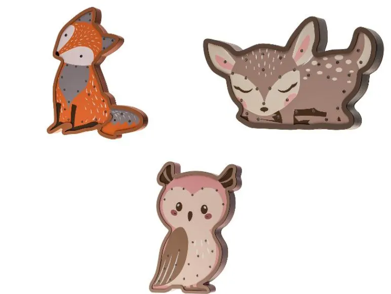Houten LED-kinderlamp<LIVARNO® Hot