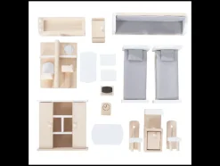 Houten poppenhuis<roba
