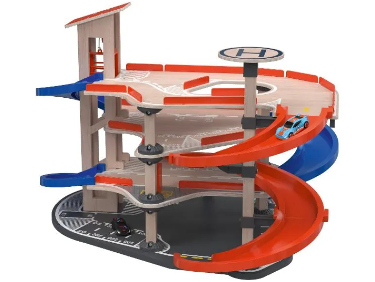 Houten speelgoed garage<lupilu® Outlet