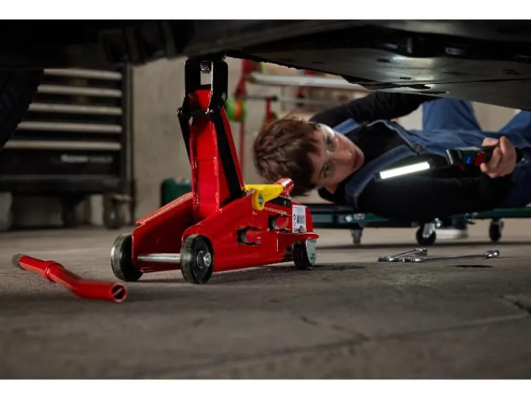 Hydraulische krik met draaggreep<ULTIMATE SPEED® Online