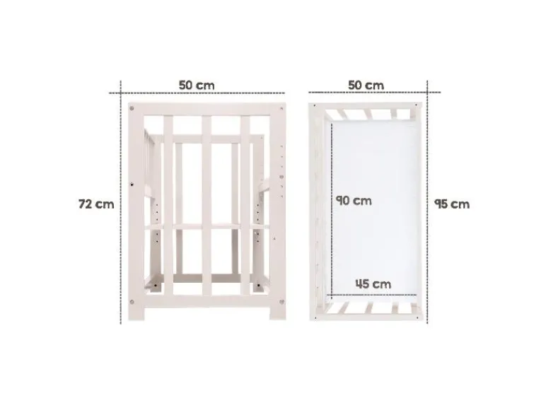 4-in-1 baby bedje<roba Outlet
