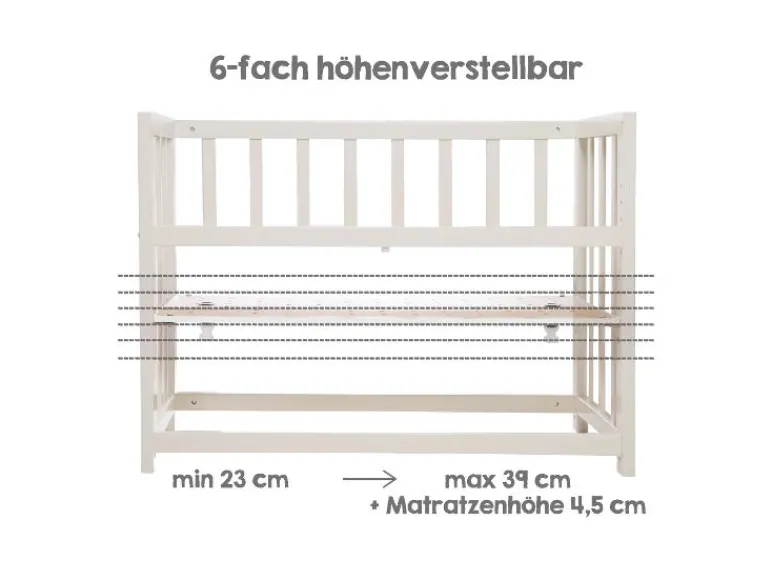 4-in-1 baby bedje<roba Outlet