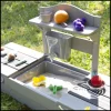 2-in-1 balkon zandbak met speelgoed keuken<roba Online