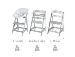 2-in-1 kinderstoel Born Up Zickzack<roba