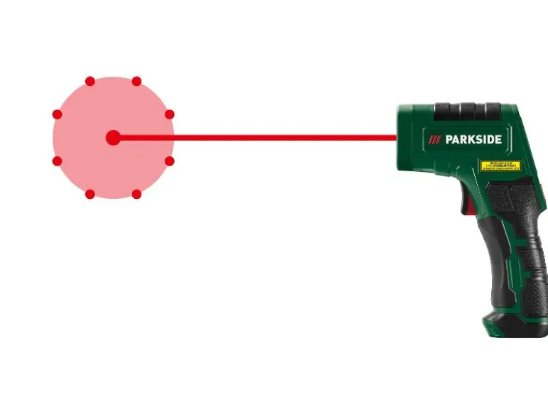 Infrarood temperatuurmeter<PARKSIDE® Discount