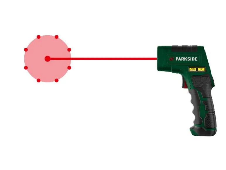 Infrarood thermometer<PARKSIDE® Outlet