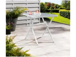 Inklapbare aluminium tuintafel Houston<LIVARNO home Outlet