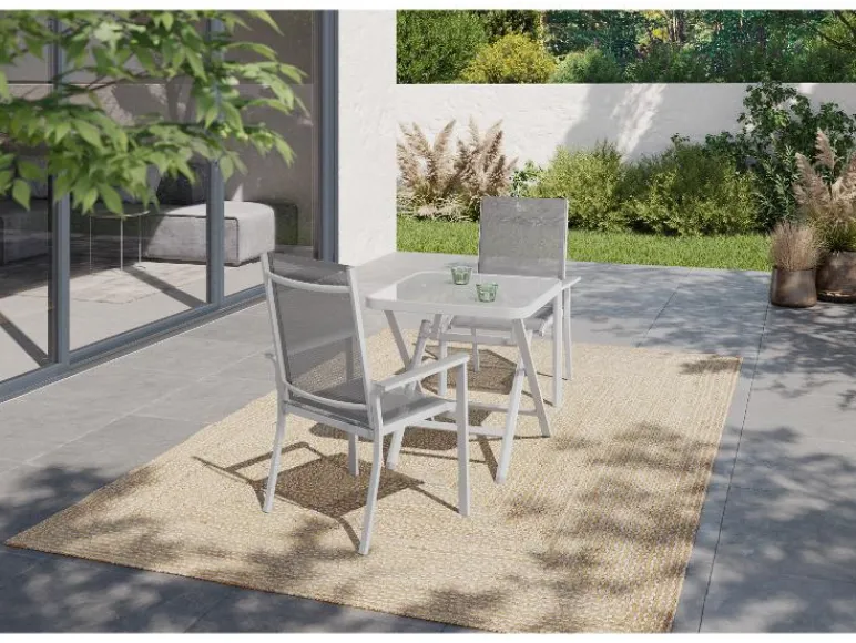 Inklapbare aluminium tuintafel Houston<LIVARNO home Outlet