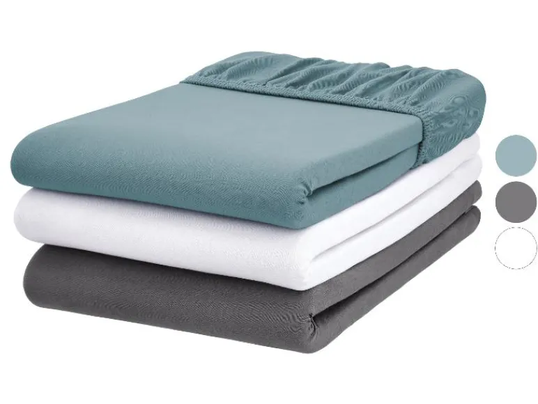 Jersey hoeslaken 180-200 x 200 cm<LIVARNO® Best