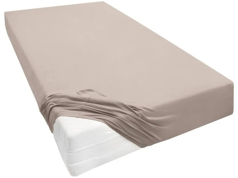 Jersey hoeslaken voor boxspringmatrassen<Biberna Hot
