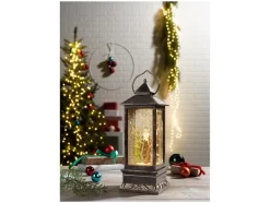 Kerstlantaarn met sneeuweffect<LIVARNO home Online