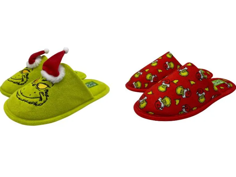 Kerstpantoffels The Grinch< Outlet