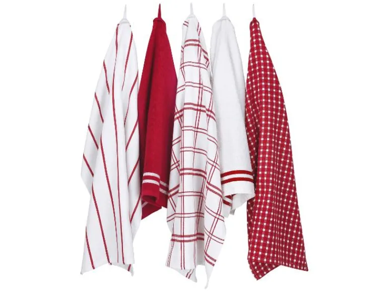 Keukendoeken set 5-delig<W5 Clearance
