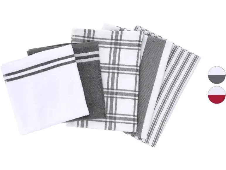 Keukendoeken set 5-delig<W5 Clearance