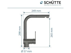 Keukenkraan<Schütte Hot