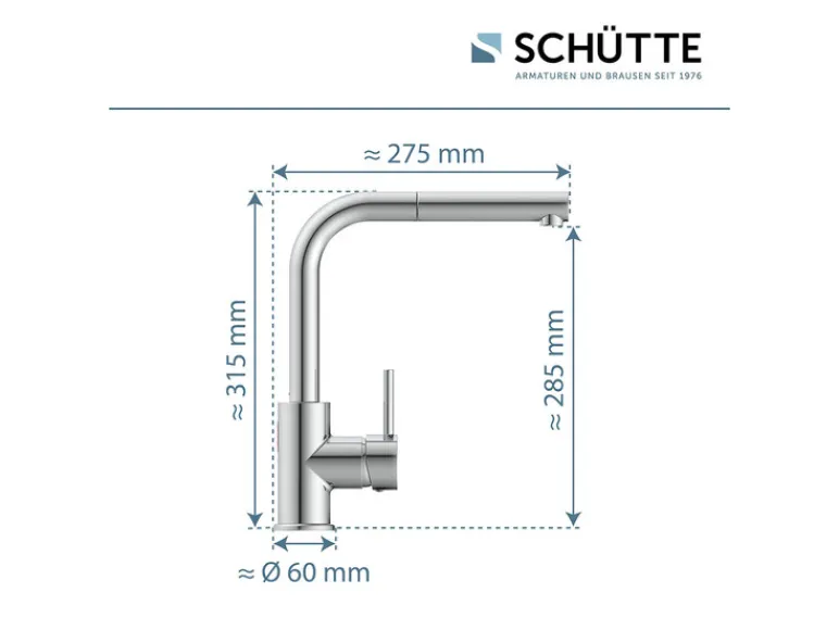 Keukenkraan VITAL<Schütte