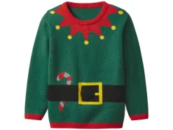 Kinder kersttrui met lampjes<lupilu® Outlet