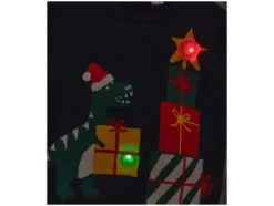 Kinder kersttrui met lampjes<lupilu® Outlet