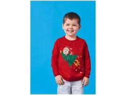 Kinder kersttrui met lampjes<lupilu® Outlet