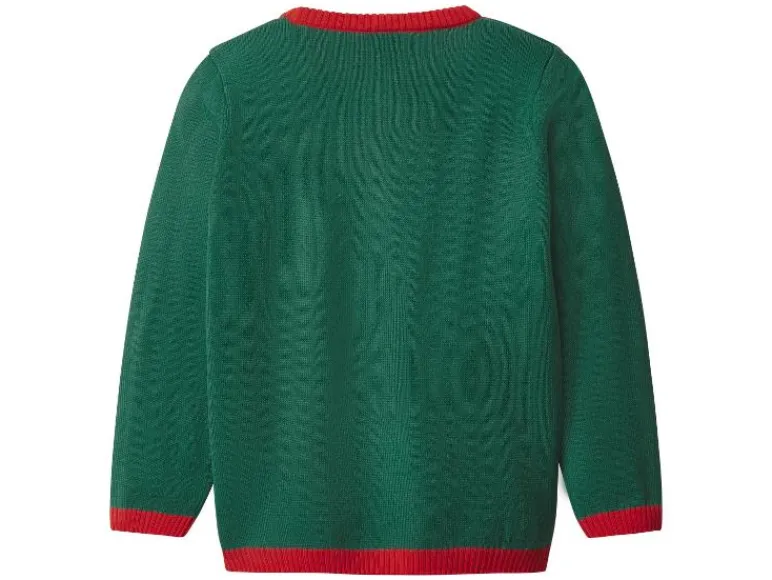 Kinder kersttrui met lampjes<lupilu® Outlet