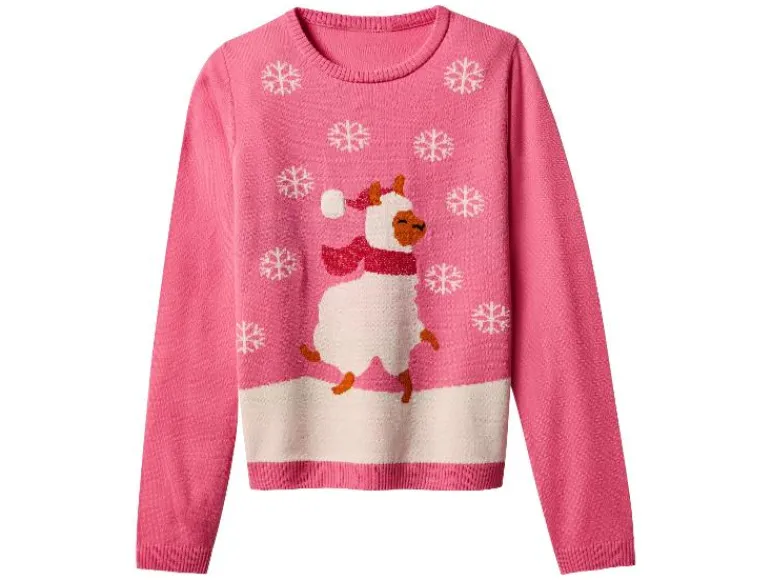 Kinder kersttrui met lampjes<esmara® Hot