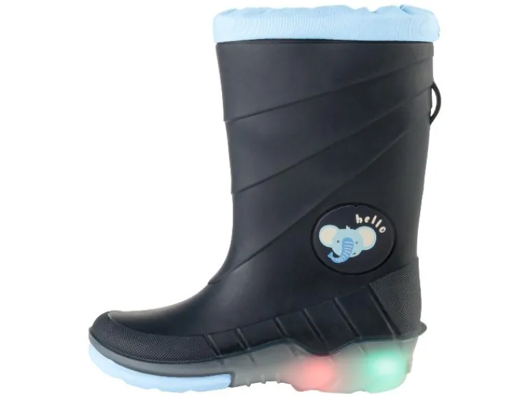Kinder regenlaarzen met lichtjes<lupilu® Best