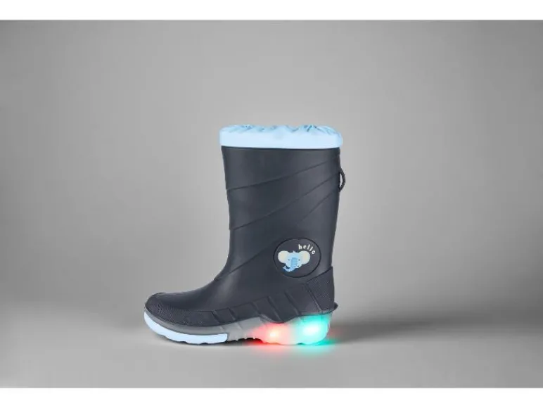 Kinder regenlaarzen met lichtjes<lupilu® Best
