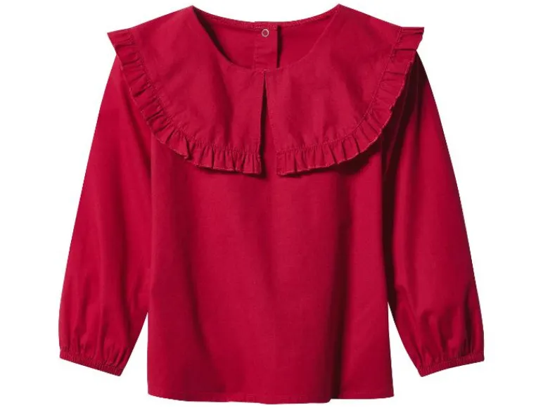 Kinder shirt met sierkraag<lupilu®