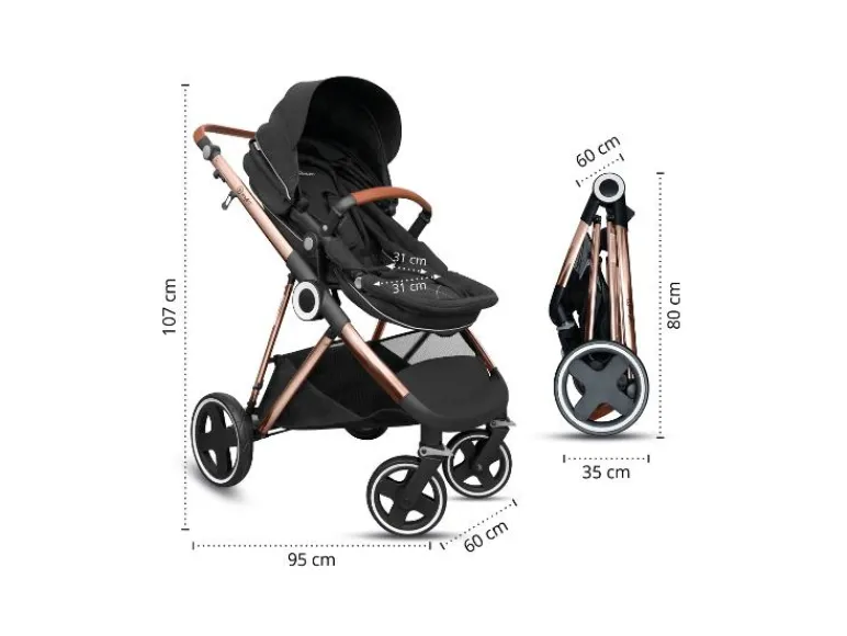 Kinderwagen Halime AIR<BabyGO Best