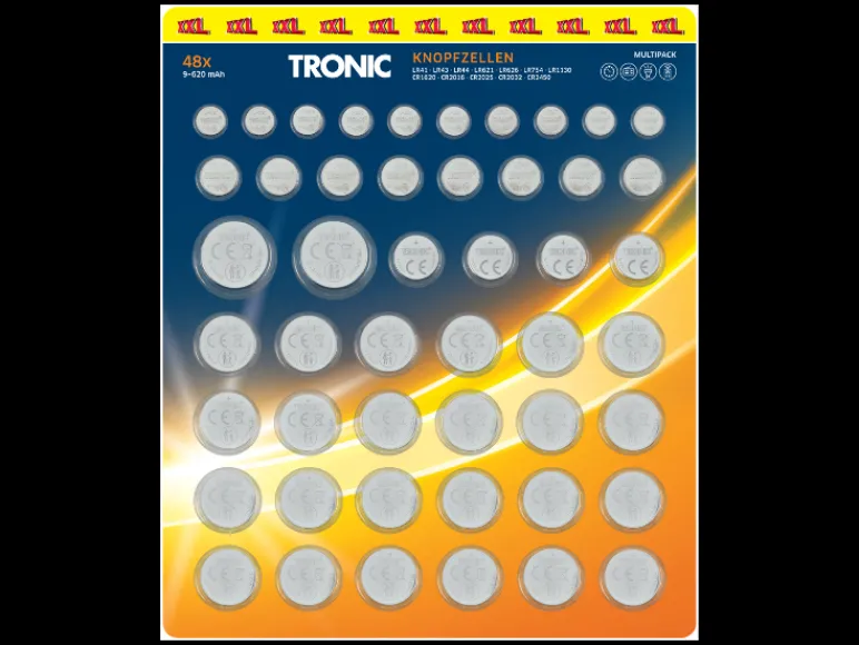 Knoopcelbatterijen<TRONIC®