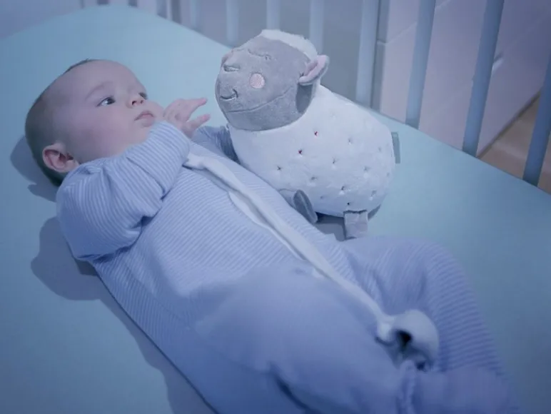 Knuffeldier met nachtlampje<Badabulle Best